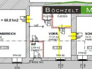 NEUSANIERTE Mietwohnung mit ca. 68,81 m² + in...