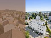 Neuwertige 3.5 Zimmer Etagenwohnung mit eigenem Garten...