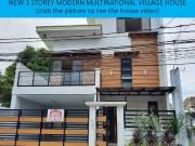 New 3 Storey Modern House For Sale in Multinational...
