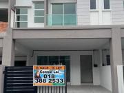 New double storey house at Taman Sri Perkasa Ipoh Perak...