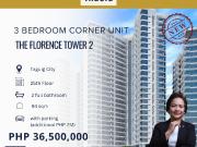 3BR Sky High Luxury at The Florence, McKinley Hill!