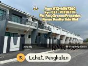 New Project 2 Storey Terrace Lahat For Sale