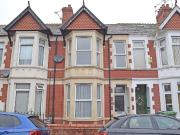 Newfoundland Road, Gabalfa, Cardiff CF14, 3 bed terraced...