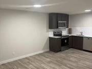 Newly built 2 bed 1 bathroom legal walkout basement
