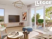 Nice Cimiez. Programme neuf. Appartement 3 pièces en rez...