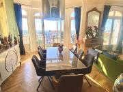Nice Cimiez Spacieux bourgeois 4p rénové 157m2 vue Mer SUD