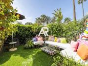 Nice Promenade des anglais Loft en Rez de Jardin