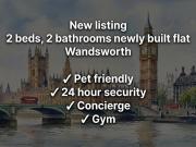 Nine Elms Lane 2 bed flat to rent £7,000 pcm £1,615 pw