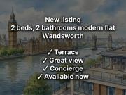 Nine Elms Lane 2 bed flat to rent £8,883 pcm £2,050 pw