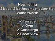 Nine Elms Lane, London SW8, 2 bed flat to rent, £7,345...