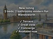 Nine Elms Lane, London SW8, 2 bed flat to rent, £8,883...