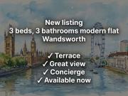 Nine Elms Lane, London SW8, 3 bed flat to rent, £19,998...