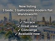 Nine Elms Lane, London SW8, 3 bed flat to rent, £19,998...