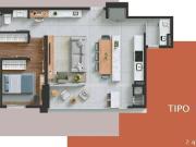 NO MELHOR DO BAIRRO PORTÃO 2 DORMITÓRIOS COM SUÍTE, 81m²...