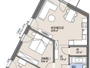 NordGlück 3 Zimmer Wohnung mit Balkon und Abstellraum...