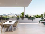 North East Corner 2 bed with spacious balcony