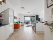 North facing apartment with dual balconies
