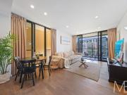 North facing apartment with park view