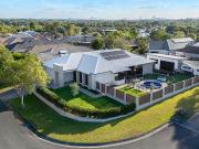 North facing family entertainer with pool, studio, and...