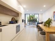 North facing ground floor garden home