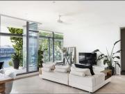 North Facing Living with City & Harbour Views