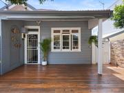 North facing semi with leafy privacy plus fabulous...