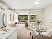 North facing, spacious, full length sunny balcony