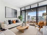 North facing split level two bedroom apartment w/parking