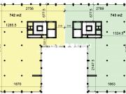 Nouveau projet bureaux d'env. 865 m²