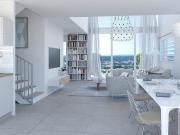 NOUVEAU QUARTIER AIGUELONGUE DUPLEX AVEC VASTE TERRASSE