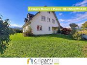 Nouveauté ORIGAMI Immobilier maison avec gîte à BLIENSCHWIL