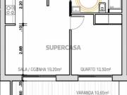 Nova construção Apartamento T1 sito no 2º andar de um...