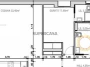 Nova construção Apartamento T2 sito no 2º andar de um...