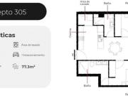 NOVEDAD: Departamento en venta en San Pedro de los Pinos