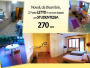 Novoli 1 LETTO in DOPPIA x studentessa 270 libero subito