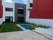 NUEVA CASA SOLA CON ALBERCA PROPIA TZOMPANTLE!