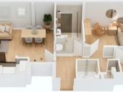 Obra Nueva en La Girada Piso de 2 Habitaciones con...