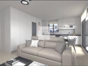 OBRA NUEVA Pisos modernos con piscina y pádel junto a...