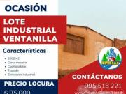 OCASION VENTA DE LOTE INDUSTRIAL