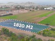 OCASION! VENTA TERRENO INDUSTRIAL 1,820 M2 LURIN