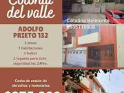 Oferta única casa en Colonia Del Valle, Adolfo Prieto 132