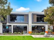 Office frontage with park views!