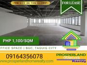 OFFICE SPACE FOR LEASE – BGC, TAGUIG CITY