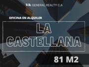 Oficina 81 m2 en Alquiler La Castellana