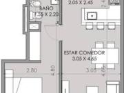 Oficina de 2 ambientes en venta ubicado en Balvanera