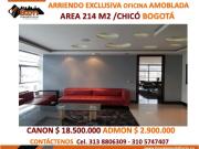 Oficina de alto standing en alquiler Bogotá, Bogotá D.C