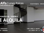 OFICINA EJECUTIVA EN ALQUILER 206M2 SECTOR CEIBOS