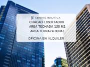 OFICINA EN ALQUILER CHACAO LIBERTADOR 130 M2