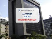 Oficina en alquiler en Altamira 200 M2