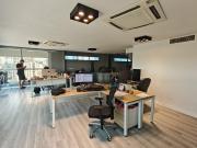 Oficina en alquiler lista para entrar con vista al rio